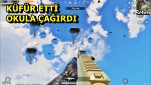 KÜFÜR ETTİ OKULA ÇAĞIRDI HAYATININ DERSİNİ ALDI ! SOLO VS SQUAD PUBG MOBİLE