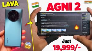 "LAVA AGNI 2"(Proudly Say Indian.🔥👑)DM 7050🔥Gaming Review•BGMI/PUBG Test•Gyro,Heat,Graphics & FPS!♥️