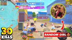 😭 RANDOM GIRL GAMER TRIED TO KILL ME IN BGMI / PUBG MOBILE GAMEPLAY - DT GAMING