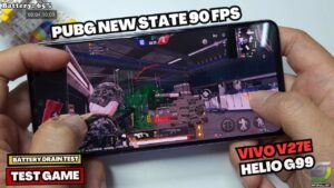 Vivo V27e test game PUBG New State 90 FPS