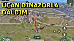 YENİ DİNAZOR MODU GELDİ ! UÇAN DİNAZORLA DALDIM SOLO VS SQUAD PUBG MOBİLE