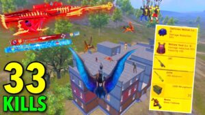 33 Kills🔥NEW BEST LOOT GAMEPLAY in DINOSAUR MOD😍PUBG Mobile