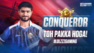 CONQUEROR RANK PUSH | 10 KD POSSIBLE? | GODL LoLzZz | BGMI LIVE