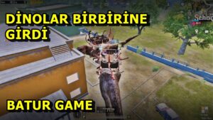 DİNOLAR BİRBİRİNE GİRDİ ! EFSANE MAÇ BATUR GAME  ! PUBG MOBİLE