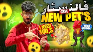 FalinStar Got New Pets😍 in PUBG MOBILE