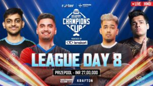 [HINDI] Rooter x NODWIN BGMI Champions Cup || League Stage Day 8 || @Rooter @lenskart