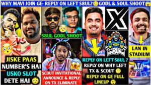MAVI ON ISSUE WITH SCOUT & WHY JOINED GE😲PUBG & BGMI COLLAB😱LAN IN STADIUM🔥OG EXPOSE SKYESPORTS😳