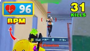 My Heart Rate when Solo vs squad | PUBG Mobile