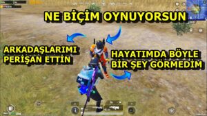 NE BİÇİM OYNUYORSUN BİZİ PERİŞAN ETTİN DEDİ ! HAYATIMDA OYNADIĞIM EN KEYİFLİ MAÇ PUBG MOBİLE