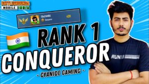 🔥SERIOUS CONQUEROR RANKPUSH TO TOP 100🔥 - BGMI LIVE | PUBG LIVE | CYANIDE GAMING