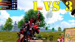 1 Vs 3 Saving Whole Srb Squad On Pubg Mobile #passionofgaming #bgmi