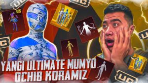 2K UCGA MAQTANISH MASU MUMIYA TUSHIRDIM | PUBG MOBILE OPEN CASE