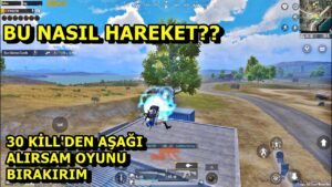 30 KİLL'DEN AŞAĞI ALIRSAM OYUNU BIRAKIRIM ! SOLO VS SQUAD PUBG MOBİLE