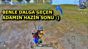 BENLE DALGA GEÇEN ADAMIN HAZİN SONU :) SOLO VS SQUAD PUBG MOBİLE