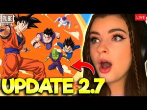 DRAGON BALL Z UPDATE LIVE 🔥 PUBG MOBILE