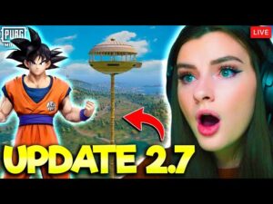 DRAGON BALL Z UPDATE LIVE 🔥 PUBG MOBILE