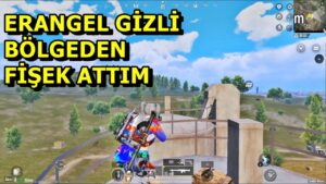 GİZLİ YERDEN FİŞEK ATTIM ! ÇILDIRTAN MAÇ ! ONE MAN SQUAD PUBG MOBİLE