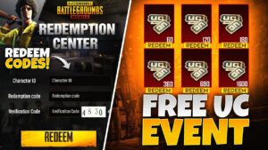 Get Free UC From Pubg | New Redeem Codes For Tokens | Bonus Challenge Available | PUBGM