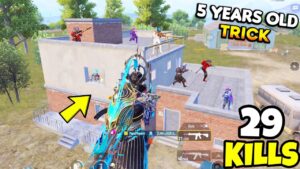 I FINALLY Used My 5 Years Old Trick in BGMI • (29 KILLS) • BGMI Gameplay