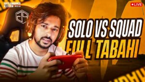 INDIA NO.1 SOLO VS SQUAD PLAYER | BGMI LIVE 🔥 PUBG MOBILE LIVE |  #pubglive #bgmilive