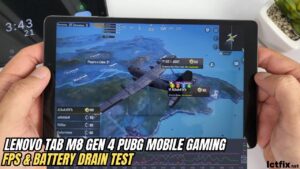 Lenovo Tab M8 Gen 4 PUBG Gaming test