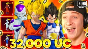 MASSIVE DRAGON BALL CRATE OPENING (INSANE LUCK) - PUBG MOBILE