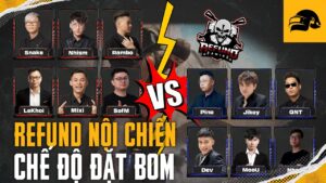 💥 Nội chiến Refund Gaming - Team MixiGaming đối đầu team MeoU căng thẳng tại chế độ Đặt Bom mới
