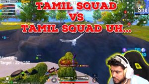 Tamil Squad vs Tamil Squad Fight at Lastzone - Intense Game #rajgaming #pubgmobile