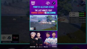 Vampire Esports and DRS Gaming engage in a last-minute fight