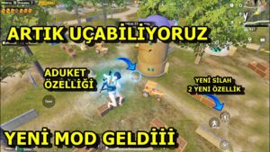 YENİ MOD GELDİ ! UÇABİLİYORUZ MÜTHİŞ YENİ ÖZELLİKLER VE YENİ SİLAH PUBG MOBİLE