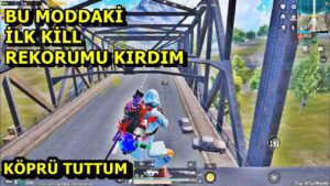 YENİ MODUN İLK KİLL REKORUMU KIRDIM ! SOLO VS SQUAD PUBG MOBİLE