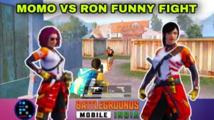 BGMI | RON VS MOMO FUNNY TDM CUSTOM ROOM FIGHT