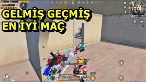 GELMİŞ GEÇMİŞ EN İYİ MAÇ ! BU MAÇI KAÇIRAN PİŞMAN OLUR SOLO VS SQUAD PUBG MOBİLE