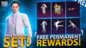 Get Free Wedding Set (Permanent) | Free Rewards From Pubg | Free UPM Skin|PUBGM