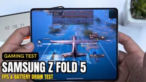 Samsung Galaxy Z Fold 5 PUBG Gaming test | Snapdragon 8 Gen 2 for Galaxy, 120Hz Display