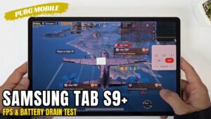 Samsung Tab S9+ PUBG Mobile Gaming test | Snapdragon 8 Gen 2, 120Hz Display