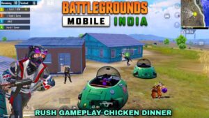 BGMI | RUSH GAMEPLAY WITH AMAZING CHICKEN DINNER