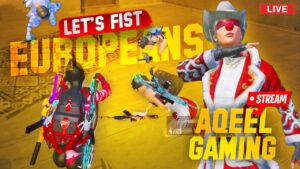Europe Hard Lobby lets Take the trophy 🏆 / AQEEL GAMING / PUBG MOBILE