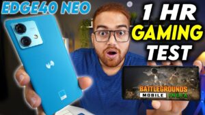 Moto Edge 40 Neo 90 FPS?? 1hour Pubg/BGMI Gaming Test