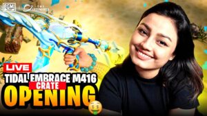 NEW M416 CRATE OPENING | BGMI LIVE WITH FACECAM #bgmilive #girlgamer #pubgmobile