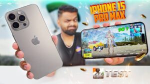 iPhone 15 Pro MAX 🔥 PUBG Test with FPS!