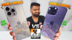 iPhone 15 Pro MAX vs iPhone 14 Pro MAX Pubg Test 🔥 Heating & Battery Drain Test 🤐 Truth Exposed