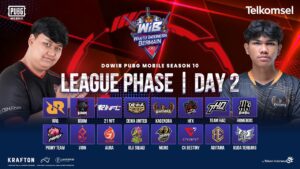 🔴DGWIB PUBG MOBILE SEASON 10 - LEAGUE PHASE DAY 2