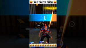 Free Fire vs Pubg 💥 | Pubg vs Free Fire 🔥 |Free Fire Attitude game 👹 | #pubg #freefire #shorts