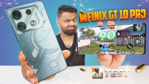 Infinix GT 10 pro - 90 FPS PUBG Test with FPS! 🔥 Heating & Battery Drain 🤐