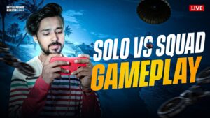 NEW UPDATE - SOLO VS SQUAD LIVE | BGMI LIVE 🔥 PUBG MOBILE LIVE | Day 1 #pubglive #bgmilive