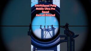 Pubg Game Video || BGMI || Ultra Pro Squad All finished AWM #gaming  #pubgmobile #viral #shorts