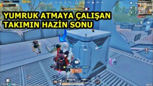 YUMRUK ATMAYA ÇALIŞAN TAKIMIN HAZİN SONU ! SOLO VS SQUAD PUBG MOBİLE