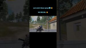 no recoil 😱🔥 perfect sprays 🥶💥#pubg #gameplay #pubgmobile #gaming #game #livik #shorts #short