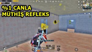 1 CANLA MÜTHİŞ REFLEKS BATUR GAME ! SOLO VS SQUAD PUBG MOBİLE